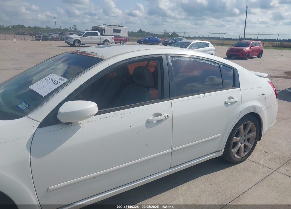 2008 NISSAN MAXIMA 3.5 SE VIN: 1N4BA41E68C828397
