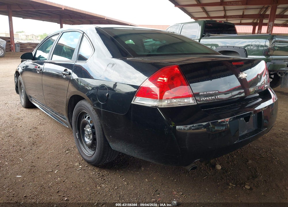 2012 CHEVROLET IMPALA POLICE VIN: 2G1WD5E31C1146374