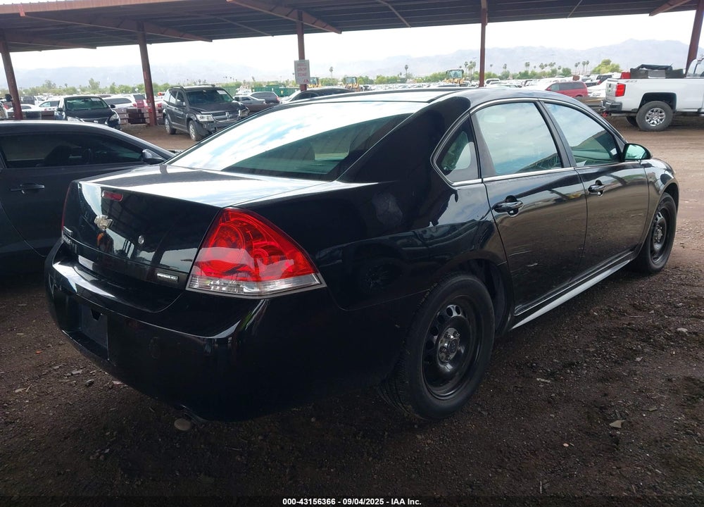 2012 CHEVROLET IMPALA POLICE VIN: 2G1WD5E31C1146374