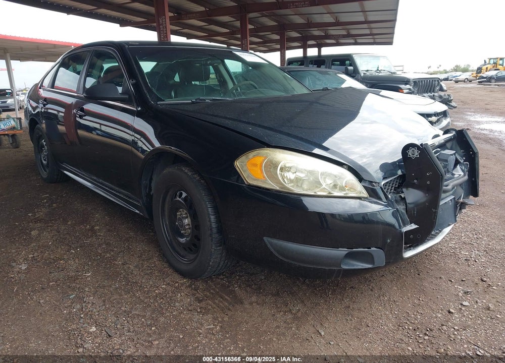 2012 CHEVROLET IMPALA POLICE VIN: 2G1WD5E31C1146374