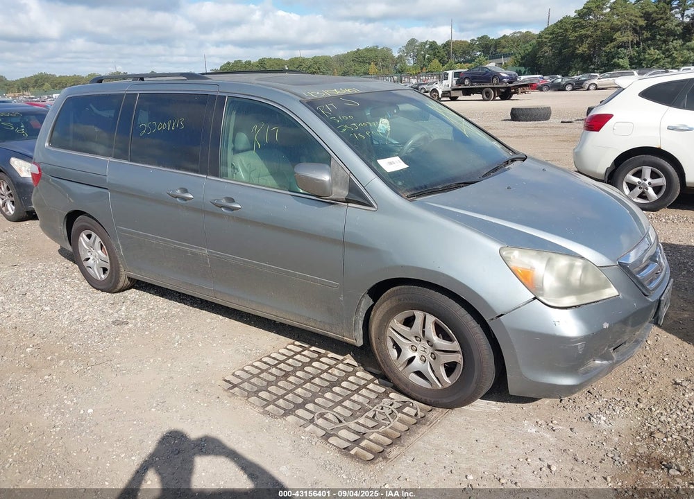 2007 HONDA ODYSSEY EX-L VIN: 5FNRL38727B058866