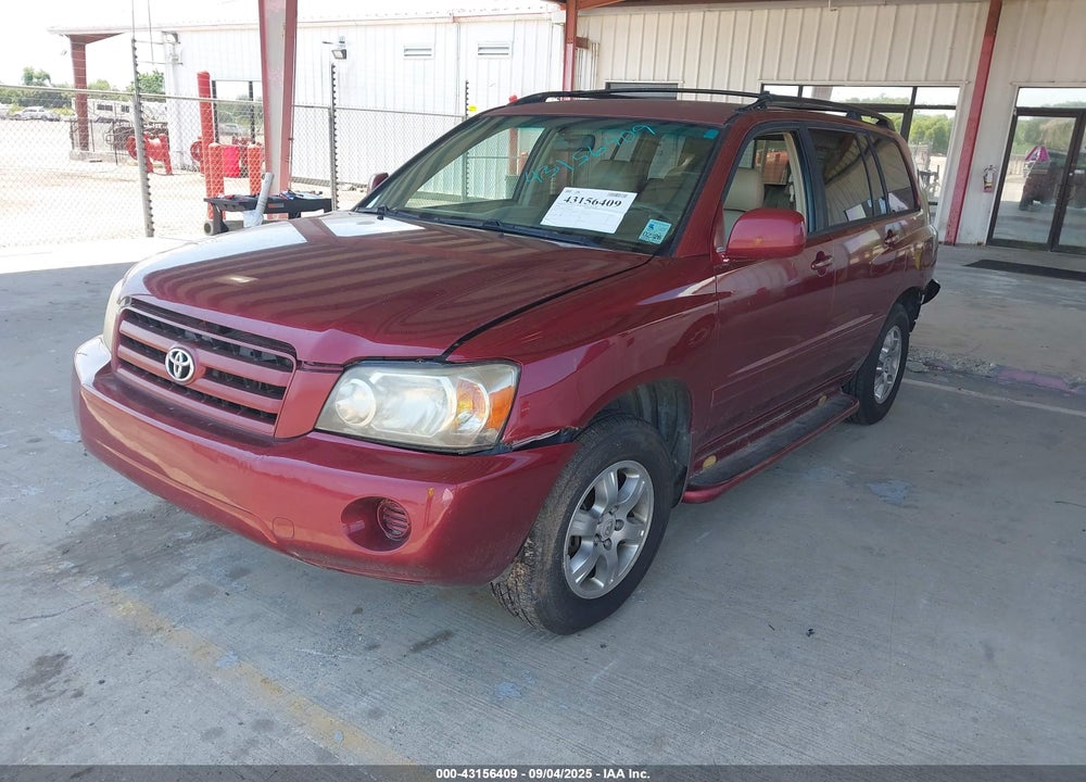 2004 TOYOTA HIGHLANDER V6 VIN: JTEDP21A140004186