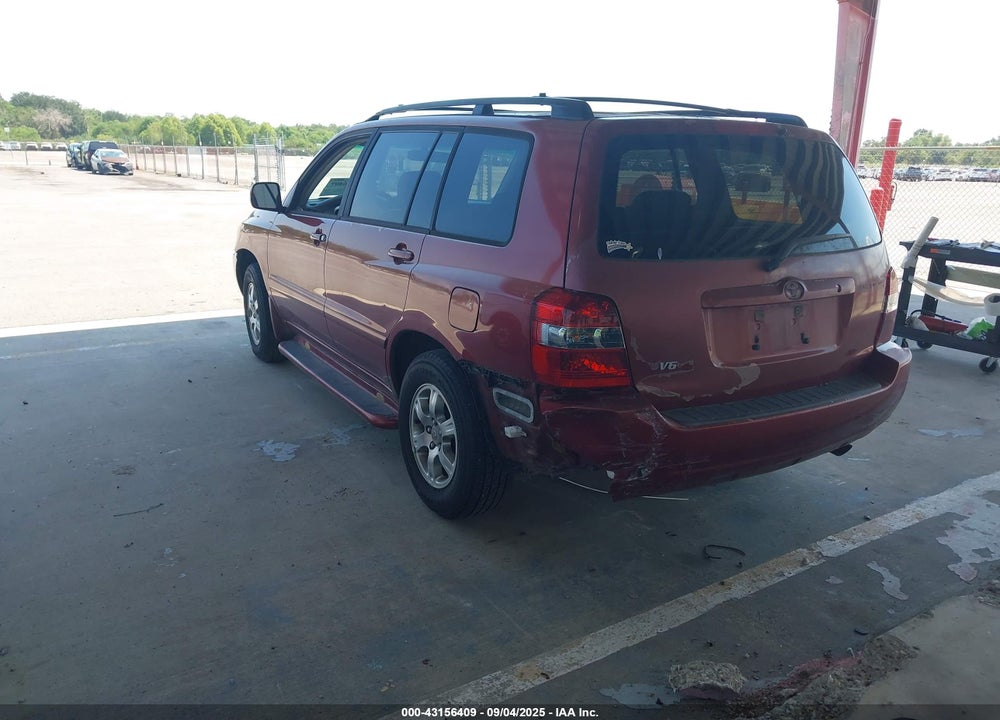 2004 TOYOTA HIGHLANDER V6 VIN: JTEDP21A140004186