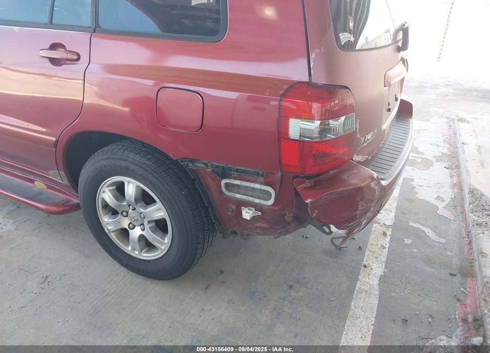 2004 TOYOTA HIGHLANDER V6 VIN: JTEDP21A140004186