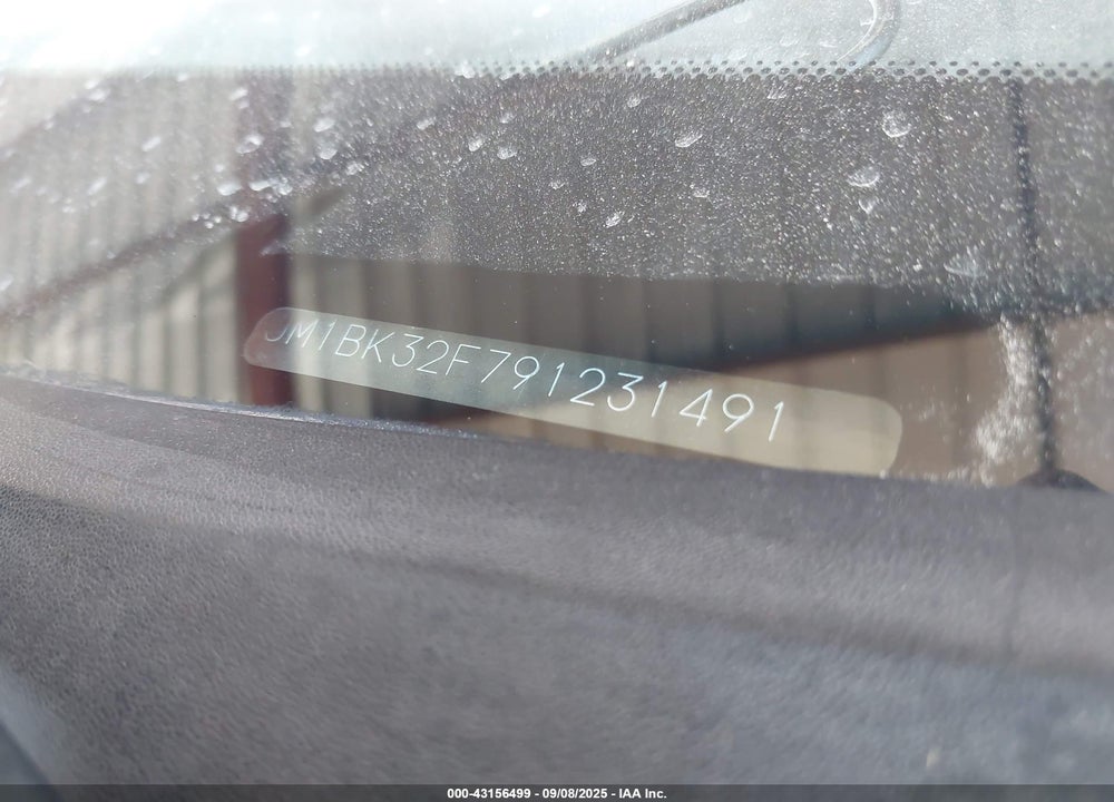 2009 MAZDA 3 VIN: JM1BK32F791231491