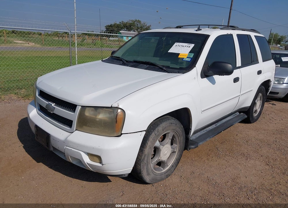 2008 CHEVROLET TRAILBLAZER VIN: 1GNDS13S382256980