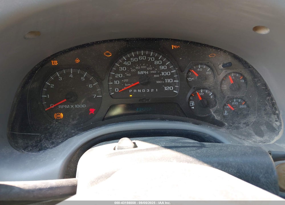 2008 CHEVROLET TRAILBLAZER VIN: 1GNDS13S382256980