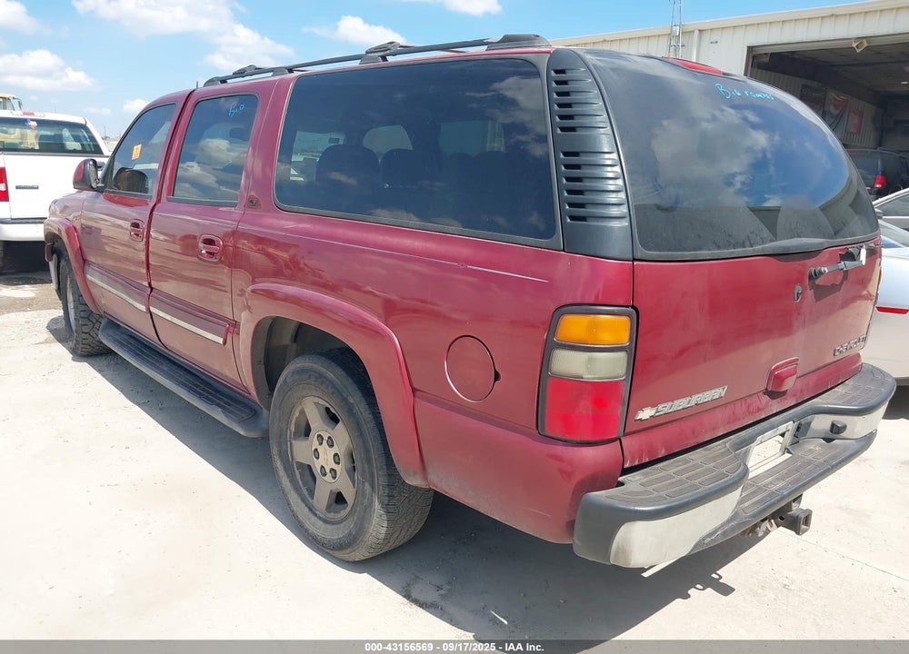 2005 CHEVROLET SUBURBAN 1500 LT VIN: 1GNEC16Z25J157417