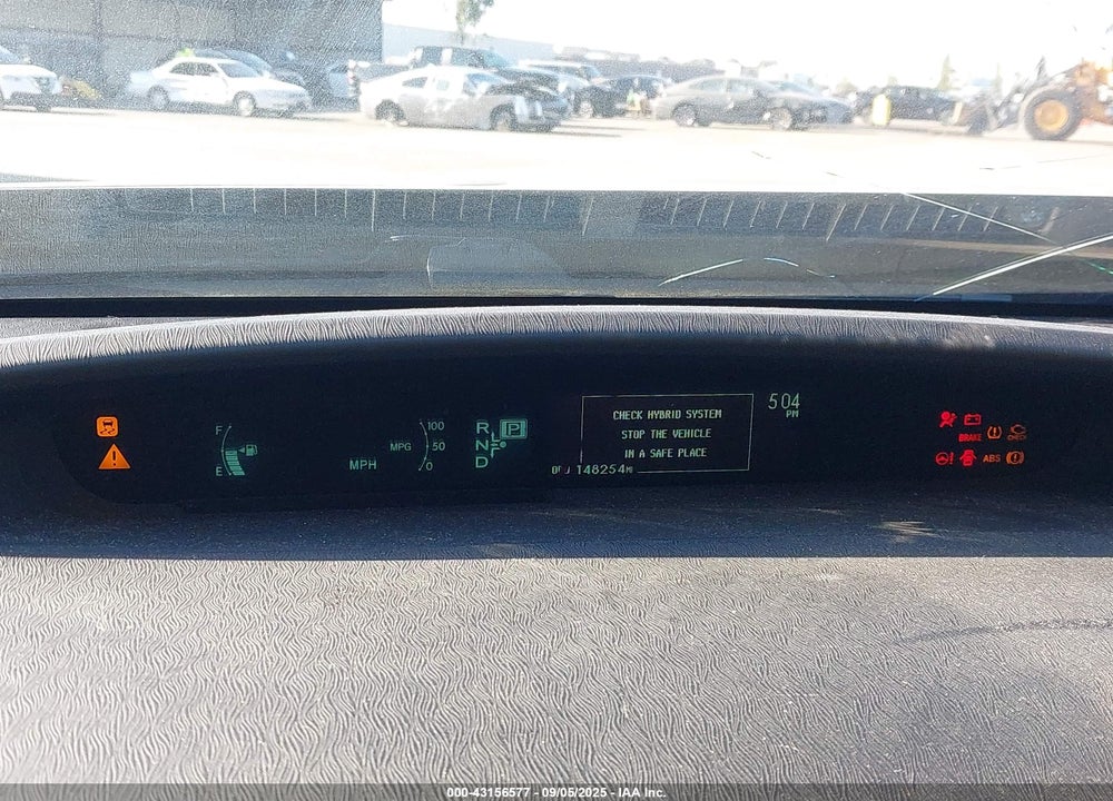 2013 TOYOTA PRIUS THREE VIN: JTDKN3DU7D5647237