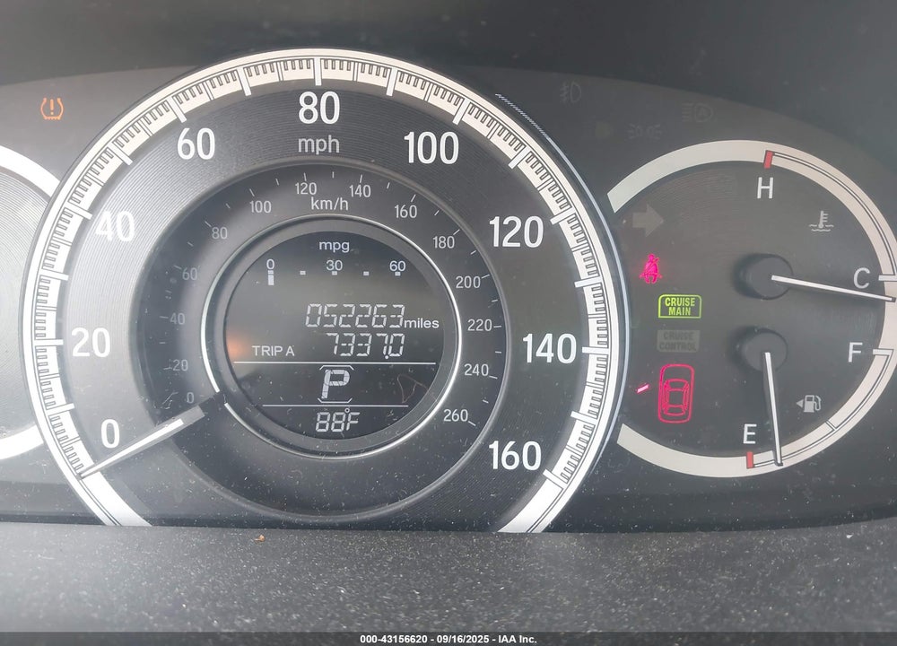 2017 HONDA ACCORD VIN: 1HGCR2F38HA125951