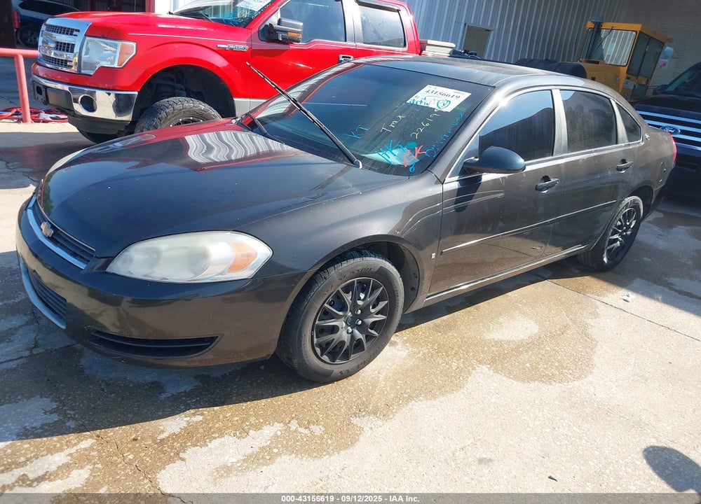 2008 CHEVROLET IMPALA LS VIN: 2G1WB58K281226198