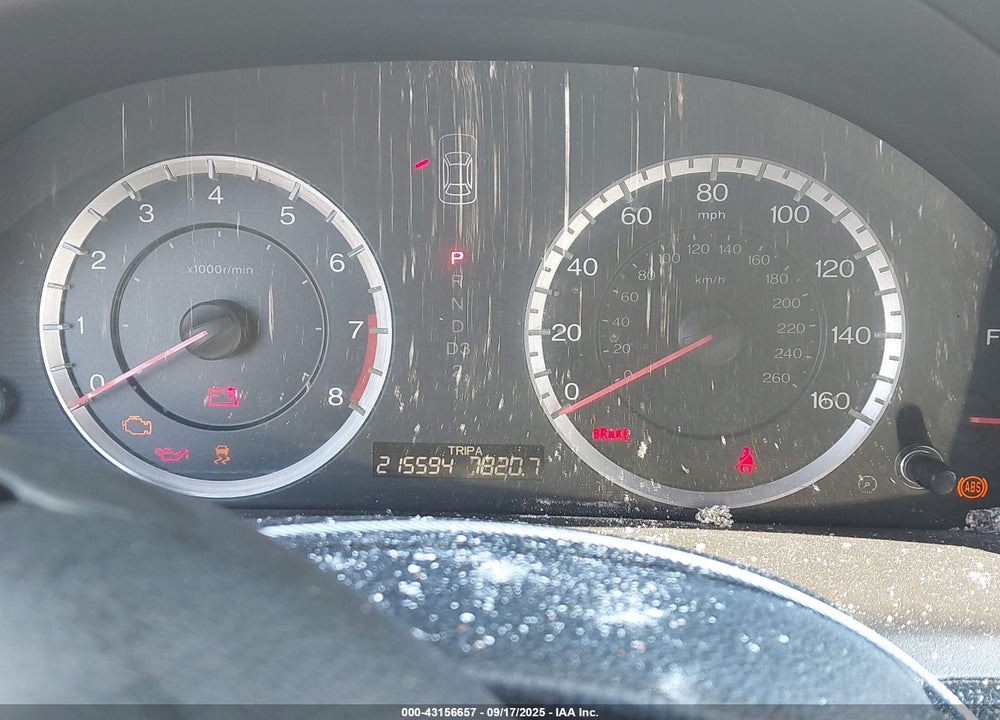2011 HONDA ACCORD VIN: 5KBCP3F80BB004529