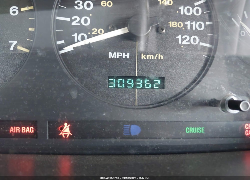 1997 JEEP GRAND CHEROKEE LAREDO/TSI VIN: 1J4FX58S5VC538783