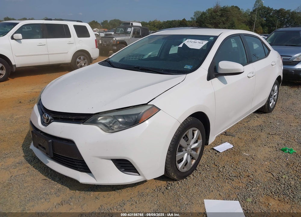 2015 TOYOTA COROLLA VIN: 5YFBURHE7FP238945