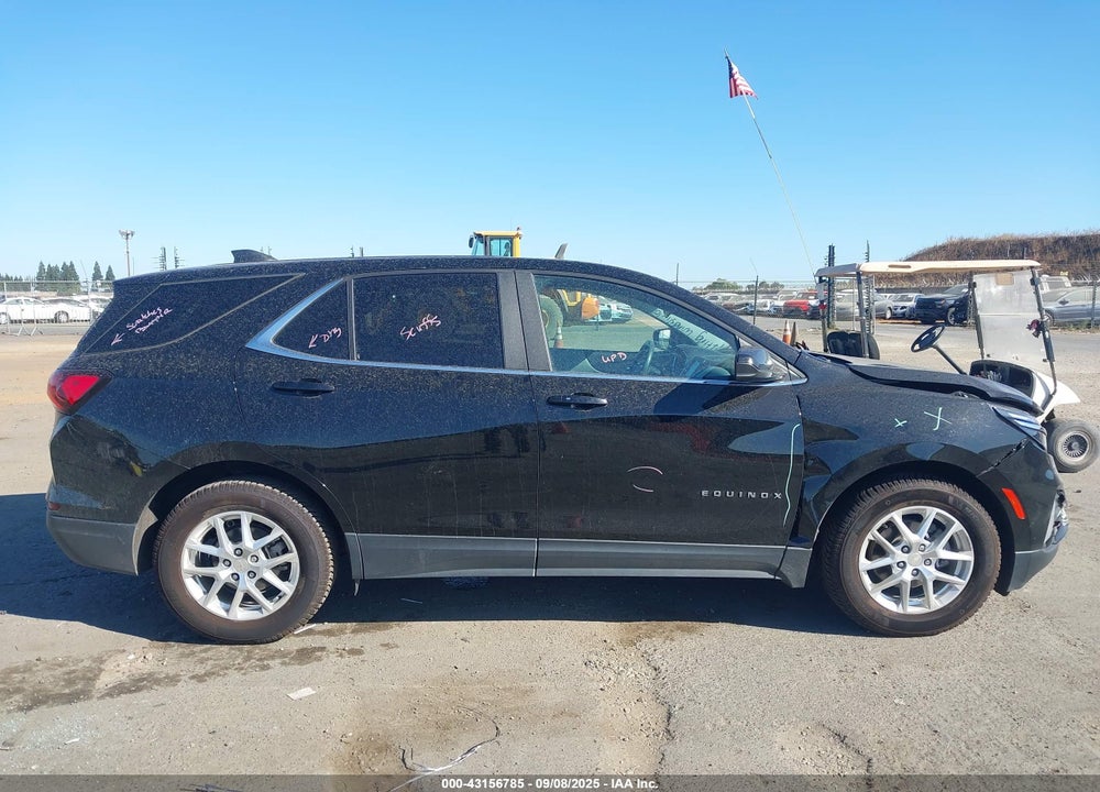 2022 CHEVROLET EQUINOX VIN: 3GNAXUEV3NL130593