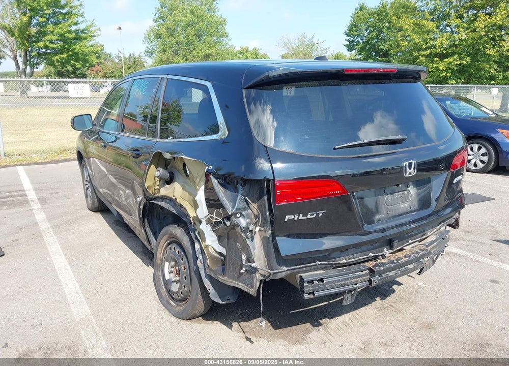 2017 HONDA PILOT EX-L VIN: 5FNYF6H51HB025300