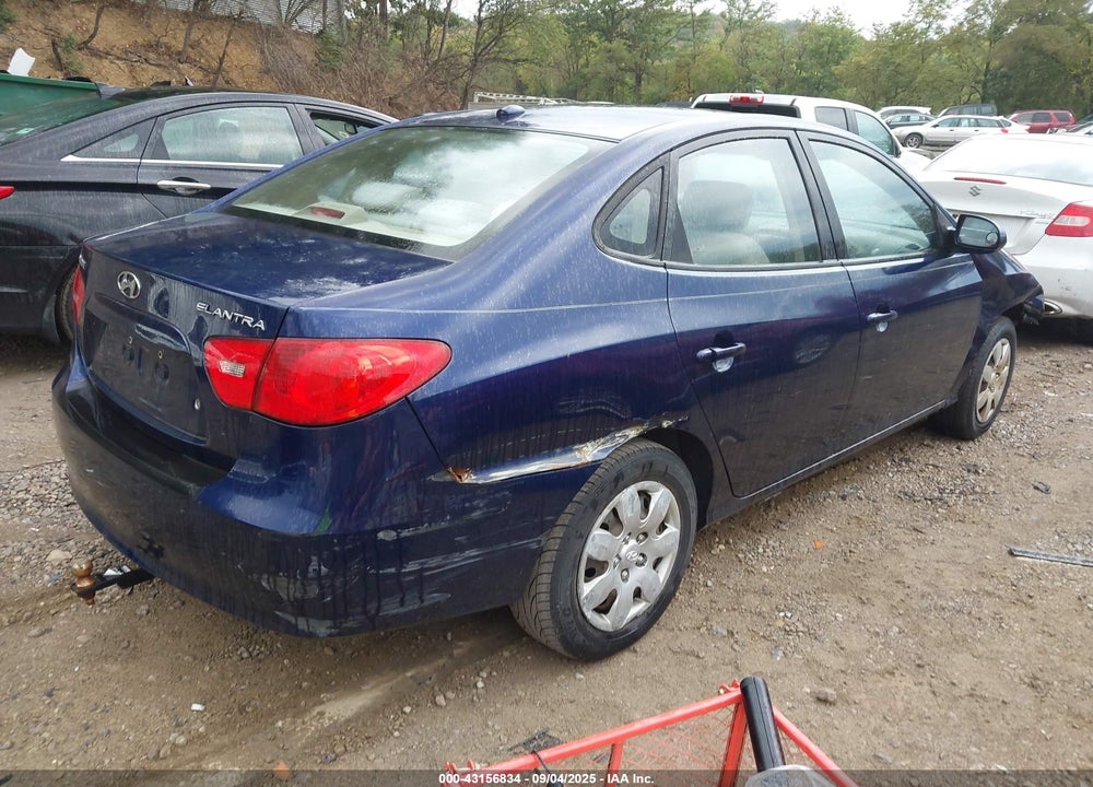 2008 HYUNDAI ELANTRA GLS/SE VIN: KMHDU46D58U386258