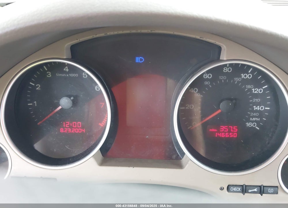 2006 AUDI A4 VIN: WAUAC48H26K002484