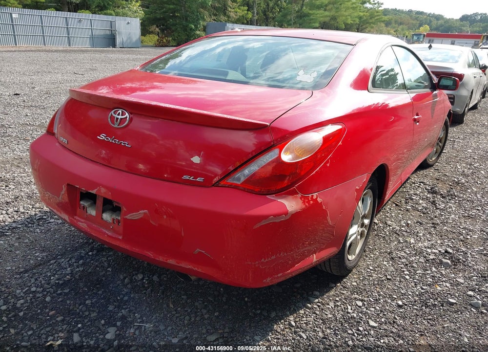 2004 TOYOTA CAMRY SOLARA SLE VIN: 4T1CE30P54U876506