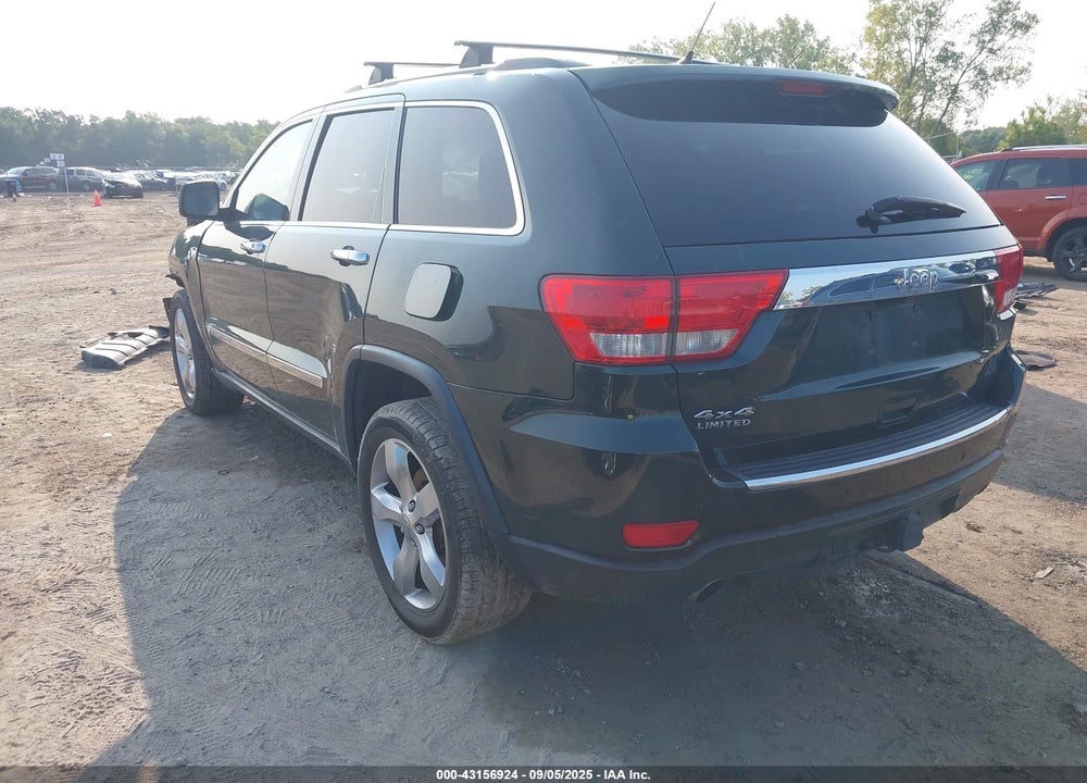 2011 JEEP GRAND CHEROKEE VIN: 1J4RR5GT1BC608017