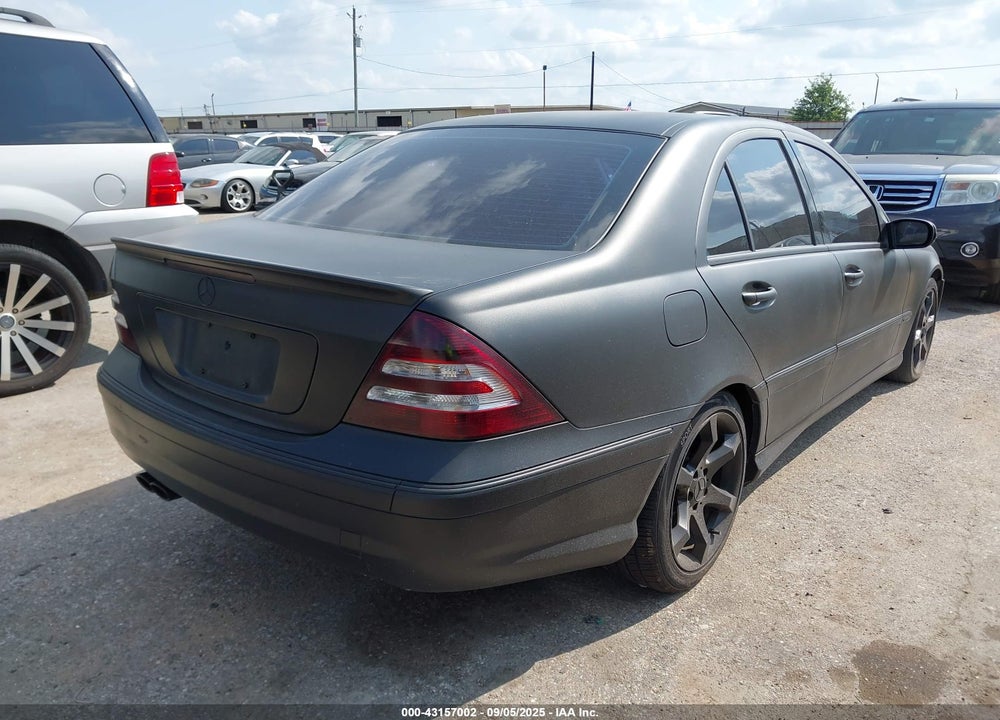2007 MERCEDES-BENZ C 230 SPORT VIN: WDBRF52H87F887455