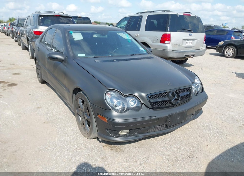 2007 MERCEDES-BENZ C 230 SPORT VIN: WDBRF52H87F887455