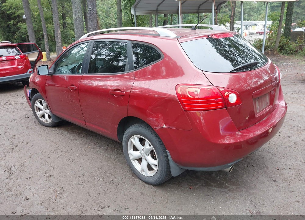 2008 NISSAN ROGUE SL VIN: JN8AS58V08W138906