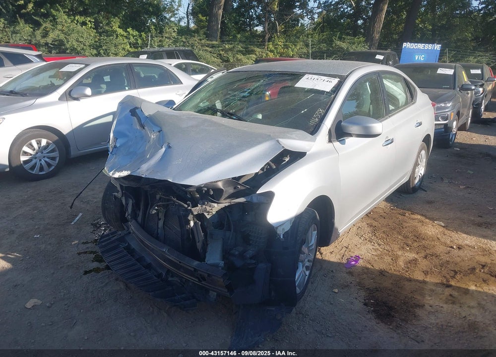 2015 NISSAN SENTRA VIN: 3N1AB7AP6FL663459