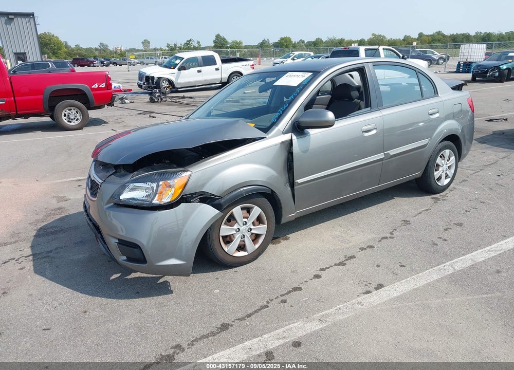 2011 KIA RIO LX VIN: KNADH4A39B6955063