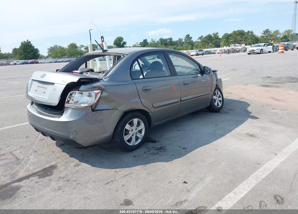 2011 KIA RIO LX VIN: KNADH4A39B6955063