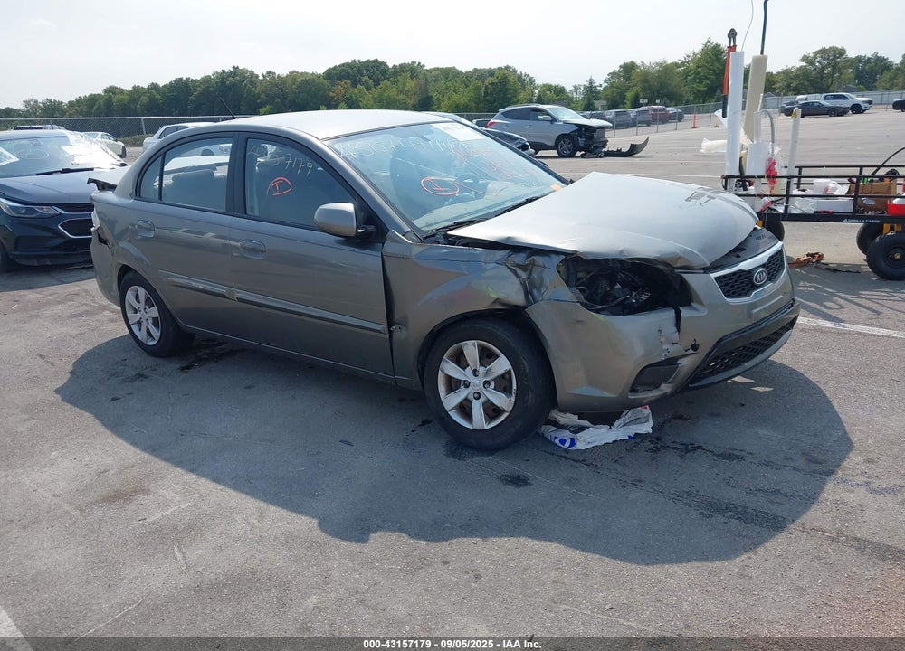 2011 KIA RIO LX VIN: KNADH4A39B6955063