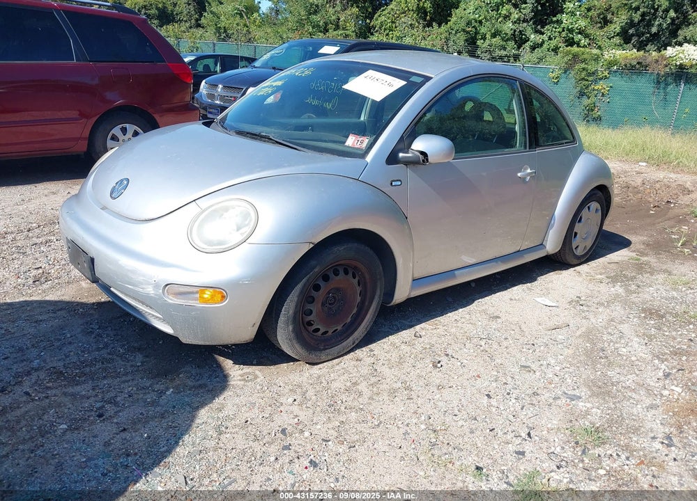 2001 VOLKSWAGEN NEW BEETLE GL VIN: 3VWBK21C41M424994