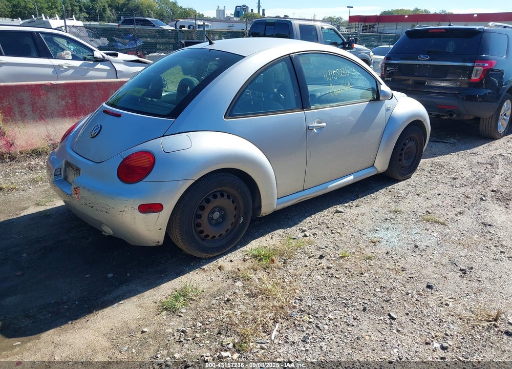 2001 VOLKSWAGEN NEW BEETLE GL VIN: 3VWBK21C41M424994