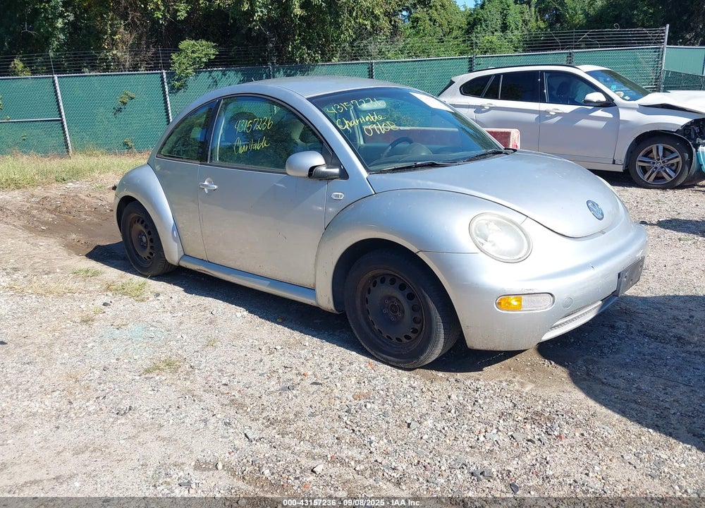 2001 VOLKSWAGEN NEW BEETLE GL VIN: 3VWBK21C41M424994