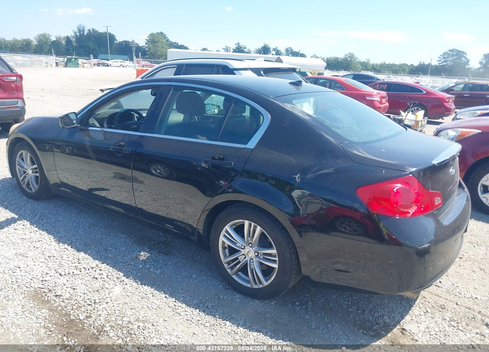 2012 INFINITI G37 JOURNEY VIN: JN1CV6AP3CM930147