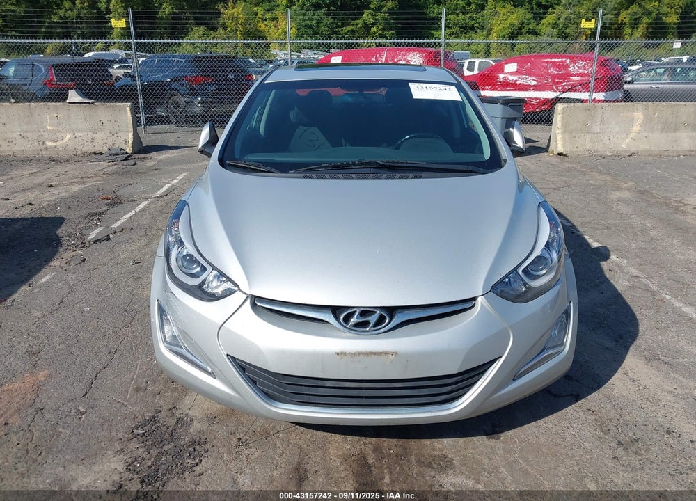 2015 HYUNDAI ELANTRA VIN: 5NPDH4AE3FH629940