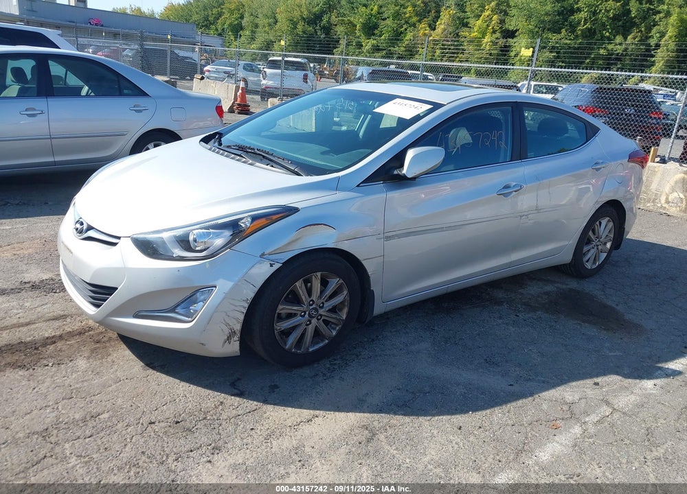 2015 HYUNDAI ELANTRA VIN: 5NPDH4AE3FH629940