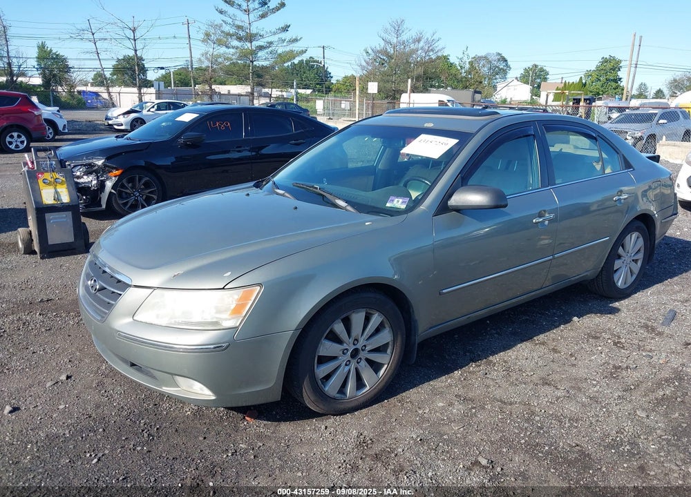2009 HYUNDAI SONATA LIMITED V6 VIN: 5NPEU46F09H540395