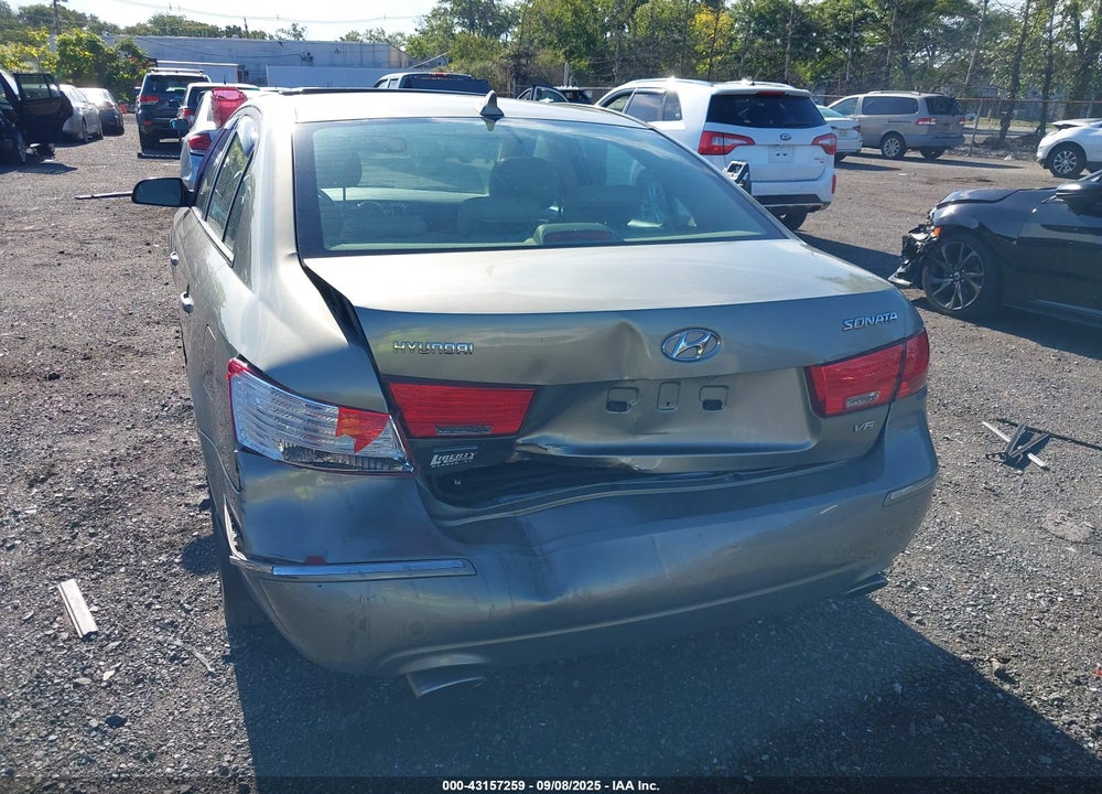 2009 HYUNDAI SONATA LIMITED V6 VIN: 5NPEU46F09H540395