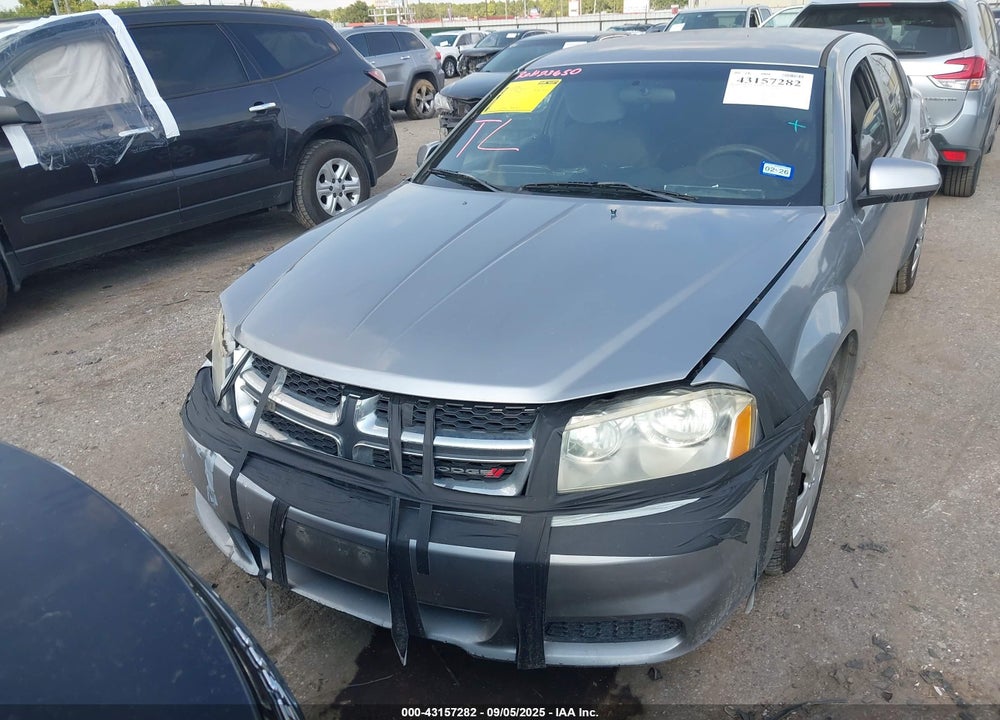 2014 DODGE AVENGER VIN: 1C3CDZABXEN110199
