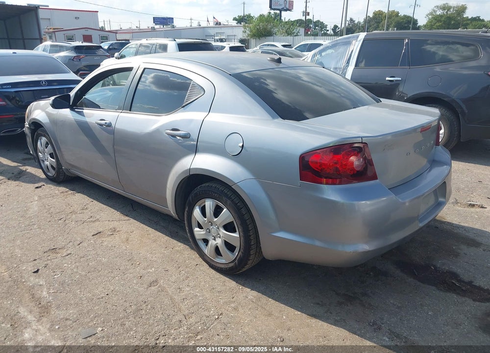 2014 DODGE AVENGER VIN: 1C3CDZABXEN110199