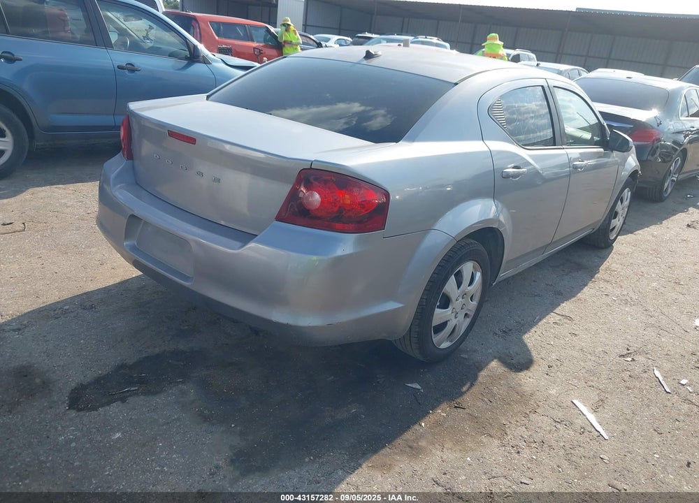 2014 DODGE AVENGER VIN: 1C3CDZABXEN110199