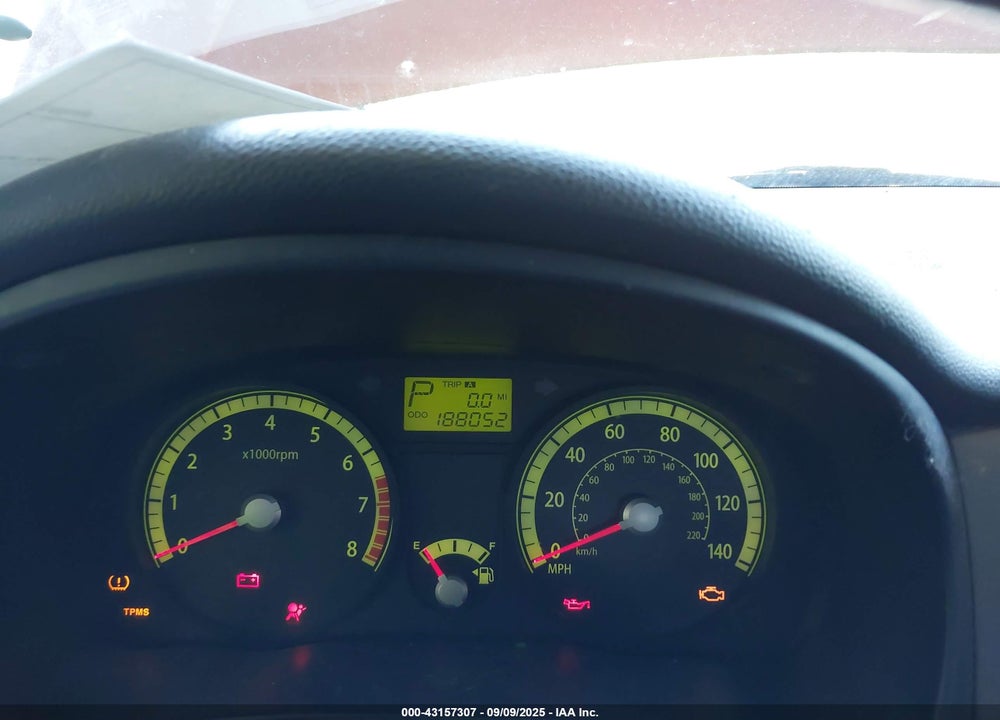 2009 KIA RIO VIN: KNADE223496515595