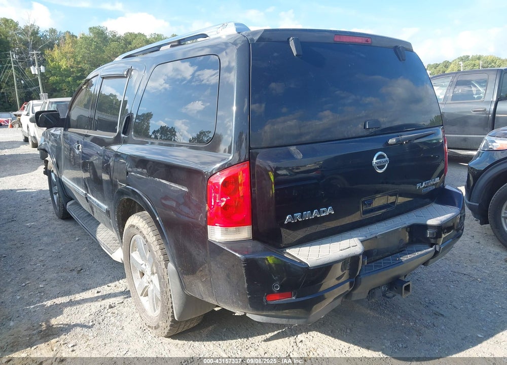 2011 NISSAN ARMADA PLATINUM VIN: 5N1BA0NF0BN608878