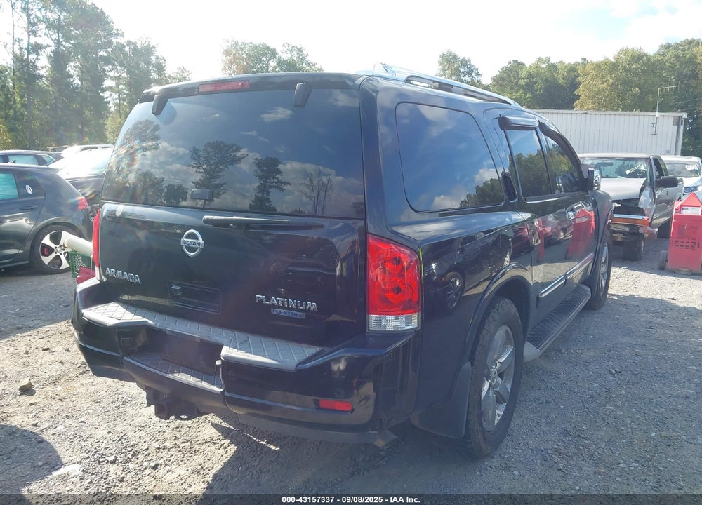 2011 NISSAN ARMADA PLATINUM VIN: 5N1BA0NF0BN608878
