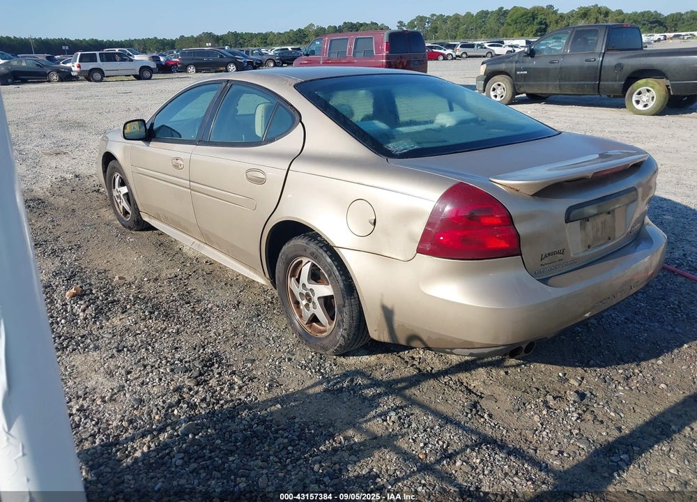 2004 PONTIAC GRAND PRIX GT1 VIN: 2G2WP522241371290