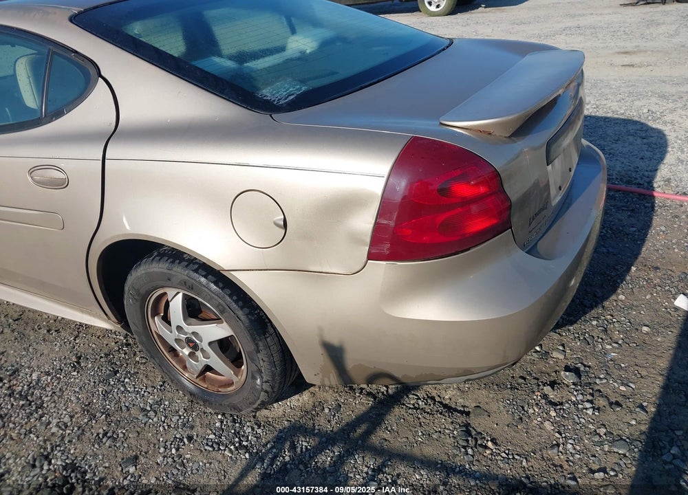 2004 PONTIAC GRAND PRIX GT1 VIN: 2G2WP522241371290
