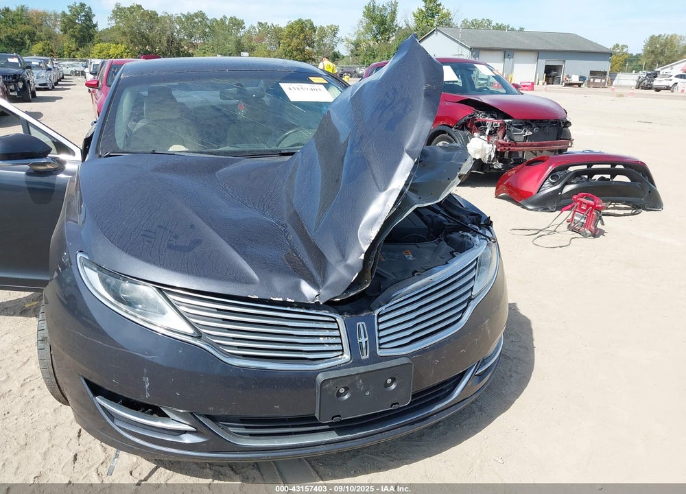 2013 LINCOLN MKZ VIN: 3LN6L2G9XDR811646
