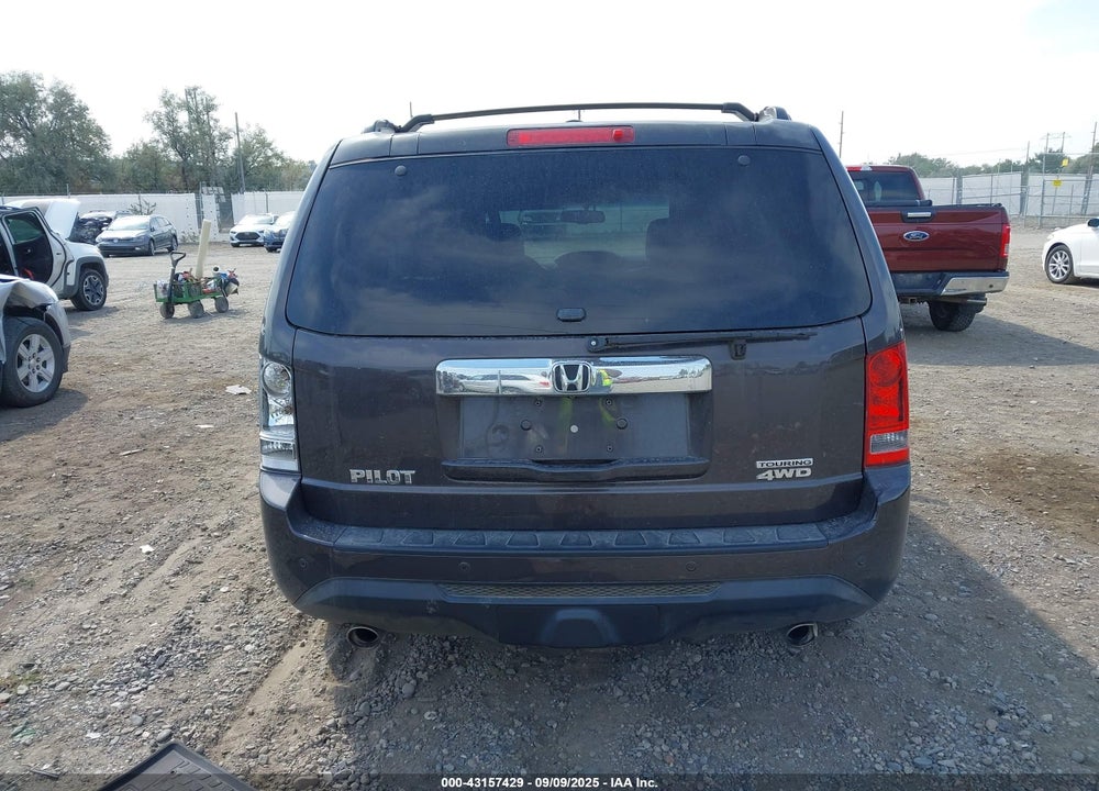 2013 HONDA PILOT TOURING VIN: 5FNYF4H99DB061852