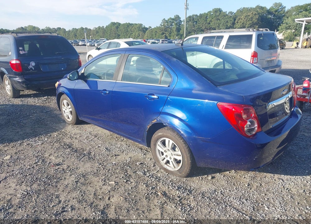 2012 CHEVROLET SONIC VIN: 1G1JC5SB9C4207466